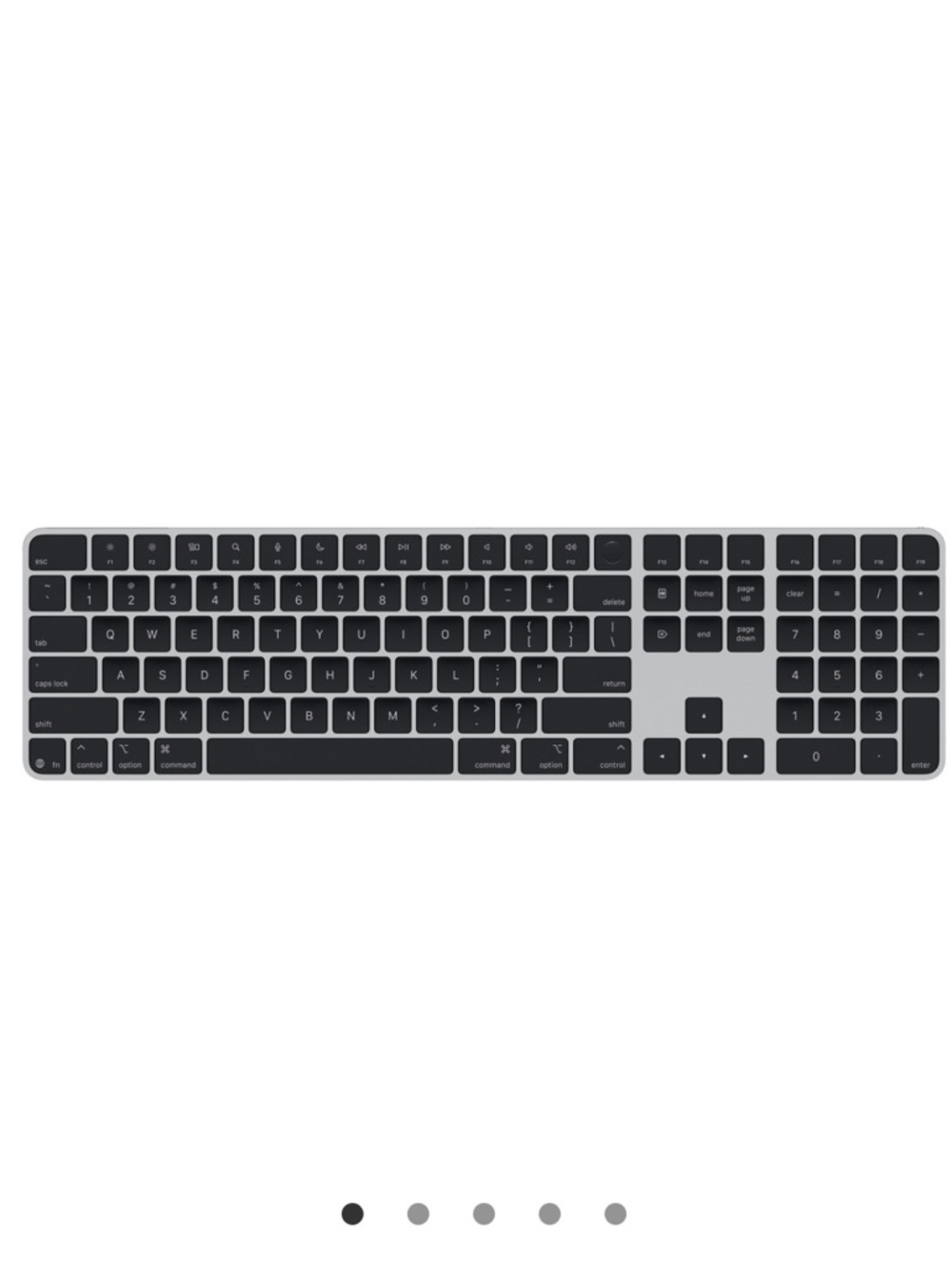 Apple - Magic Keyboard with Touch ID and Numeric Keypad